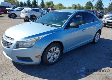2012 Chevrolet Cruze Ls z USA, uszkodzony, nr VIN 1G1PC5SH3C7307656